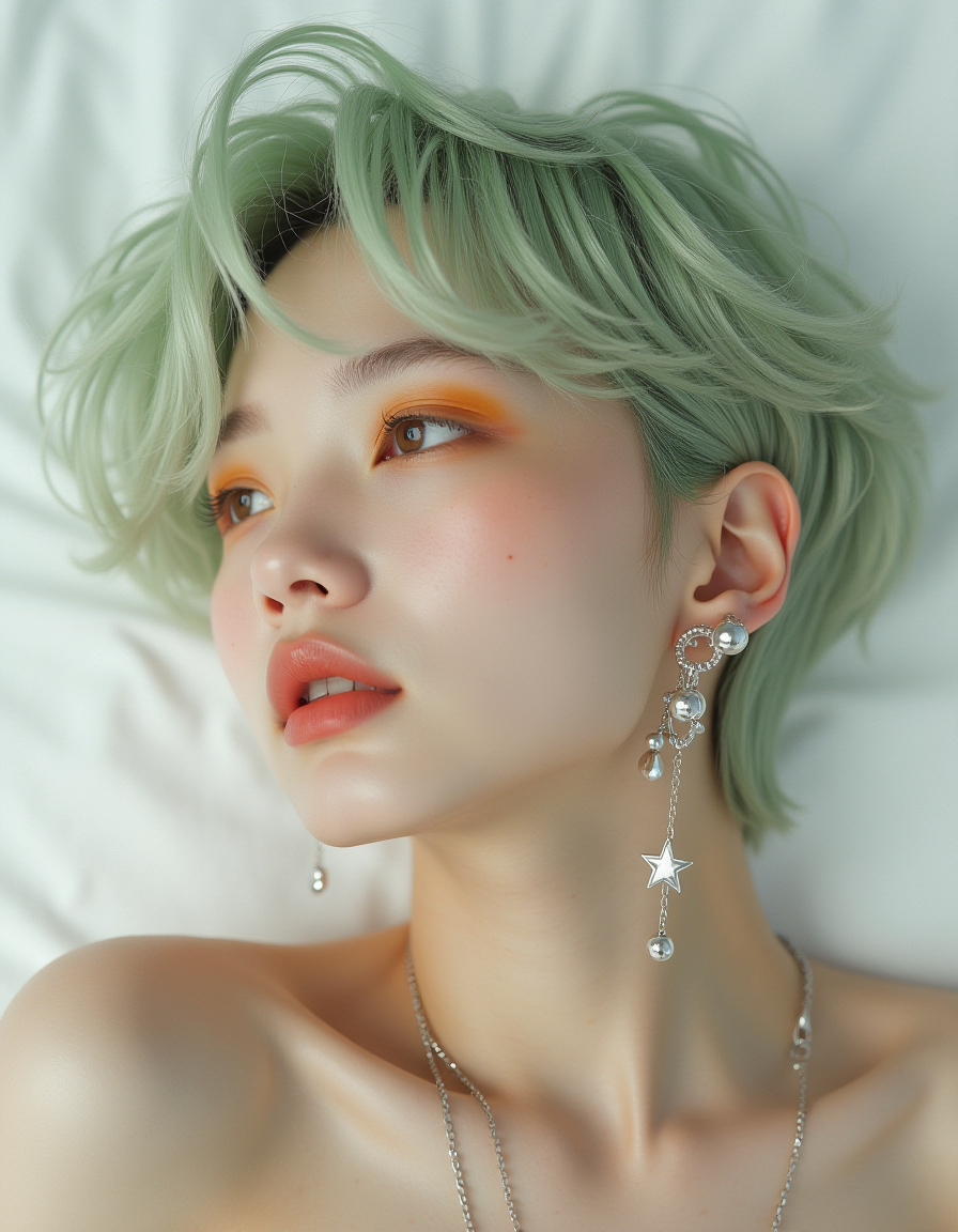 髪型・メイク・アクセサリーなどのスタイリングモデル/ポートレートモデル 1